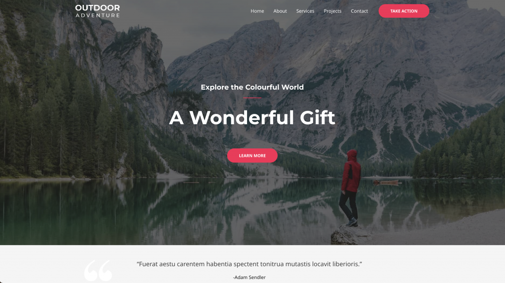 Astra Theme Site